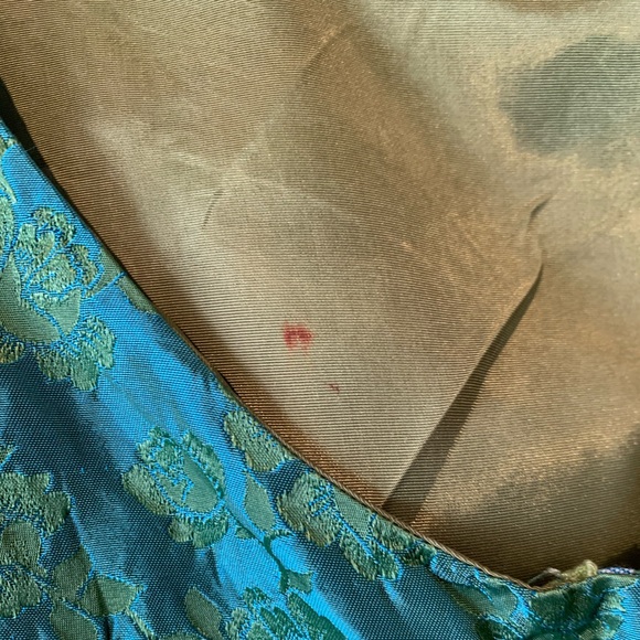 MidCentury Handmade Formal Gown and Capelet - Picture 5 of 13